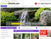 Tablet Screenshot of gardenposter.com